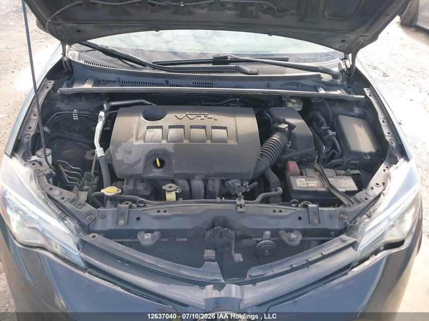 2017 TOYOTA COROLLA SEDAN 1.8L I-4 DOHC, VVT, 132HP