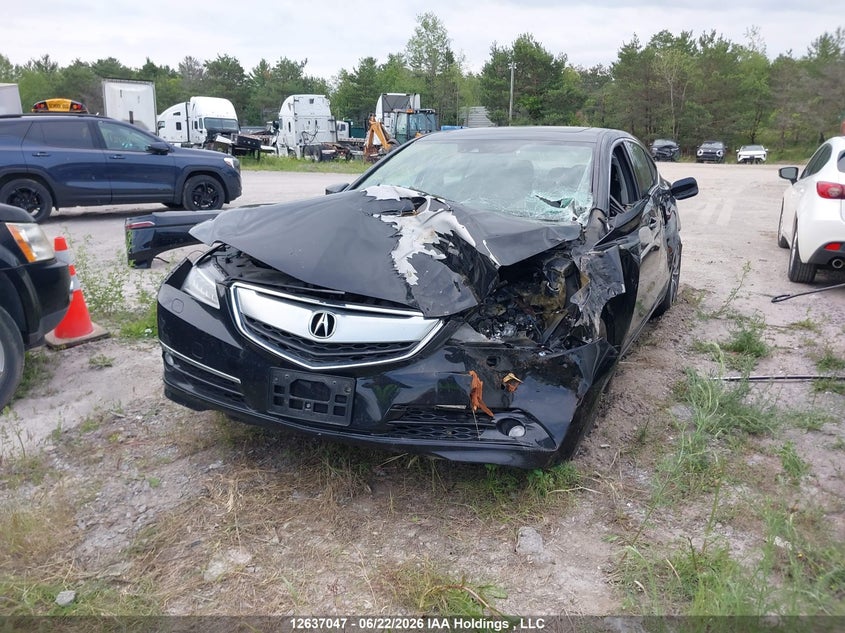 Vin: 19uub3f71ha801125, lot: 3037696, acura tlx elite 20172