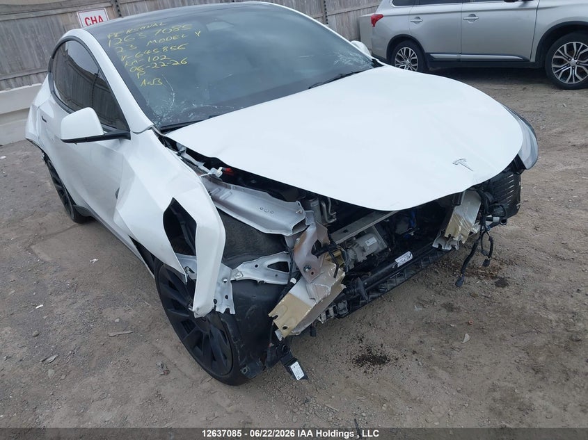 2023 Tesla Model Y VIN: 7SAYGAEE6PF645856 Lot: 12637085