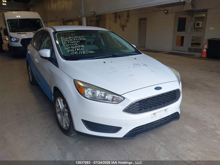 Vin: 1fadp3k28gl214598, lot: 3037742, ford focus se 2016 img_1