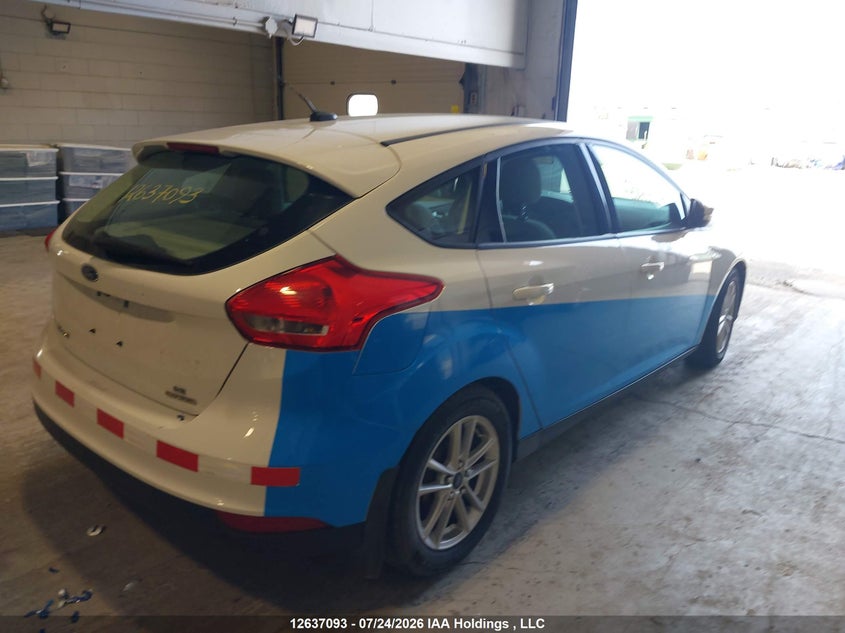 Vin: 1fadp3k28gl214598, lot: 3037742, ford focus se 20164