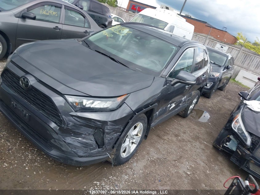 2019 Toyota RAV 4, Удар спереду, IAAI, VIN 2T3B1RFV7KW063527 — фото 2