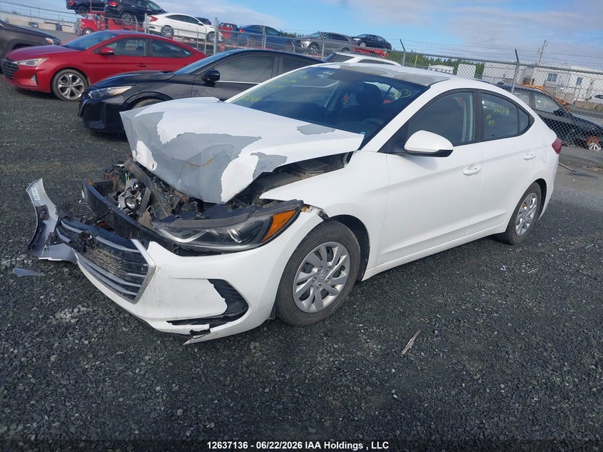 Vin: 5npd74lf0hh070181, lot: 3037785, hyundai elantra l 20172