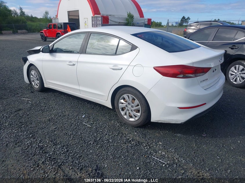 Vin: 5npd74lf0hh070181, lot: 3037785, hyundai elantra l 20173