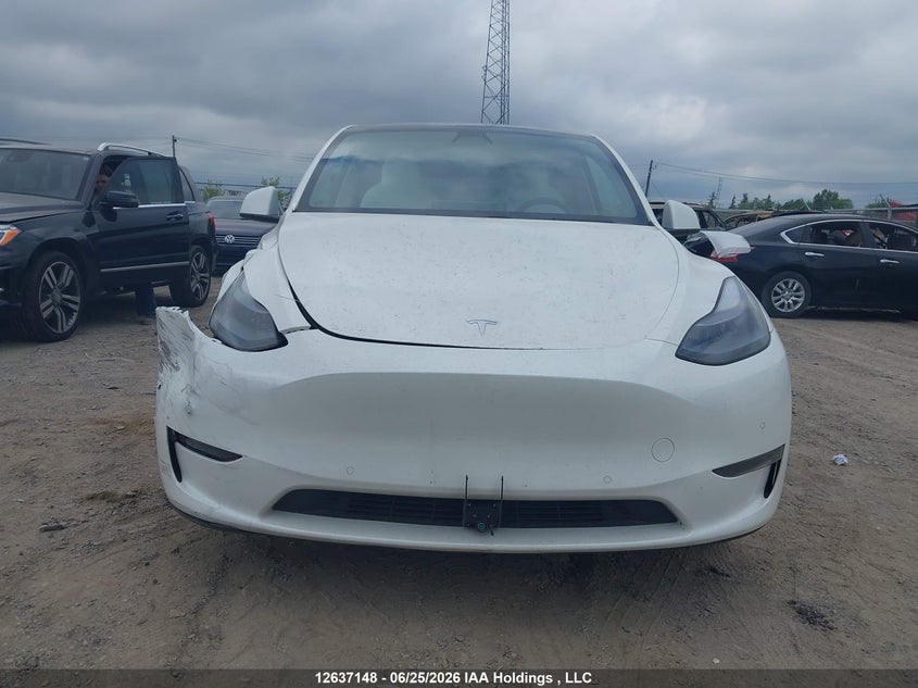 2021 Tesla Model Y VIN: 5YJYGDEE1MF076411 Lot: 12637148