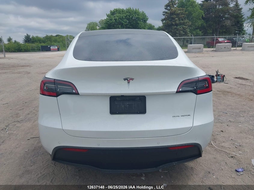 2021 Tesla Model Y VIN: 5YJYGDEE1MF076411 Lot: 12637148