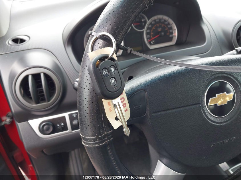 2011 CHEVROLET AVEO HATCHBACK 1.6L I-4 DOHC, VVT, 108HP