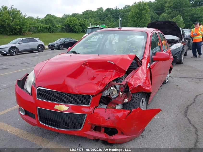 2011 CHEVROLET AVEO HATCHBACK 1.6L I-4 DOHC, VVT, 108HP