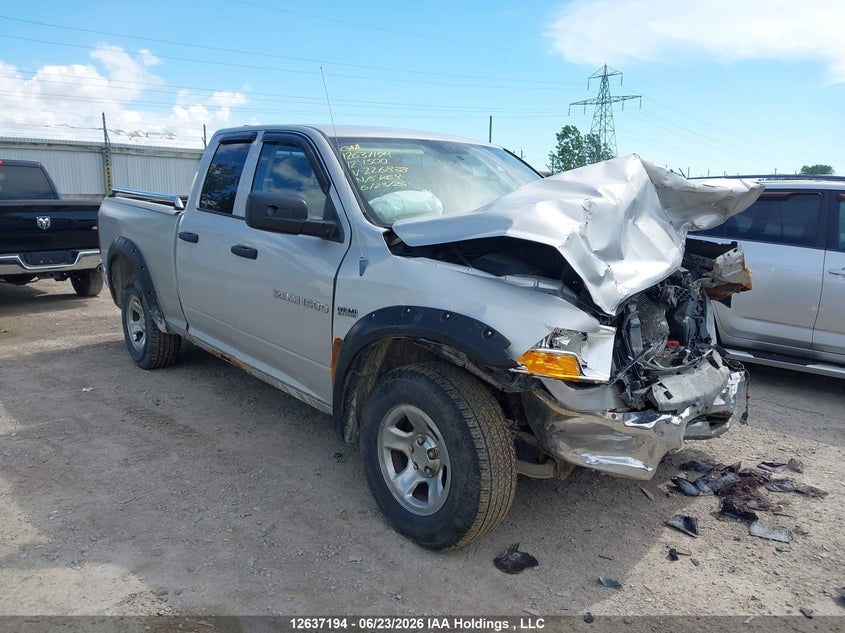2012 DODGE RAM 1500 ST PICKUP 5.7L V-8 VVT, 390HP