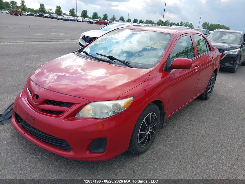 Vin: 2t1bu4ee1dc035067, lot: 3037853, toyota corolla 20132