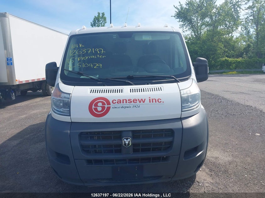 2015 Ram Promaster 1500 Low Roof VIN: 3C6TRVAG9FE510429 Lot: 12637197