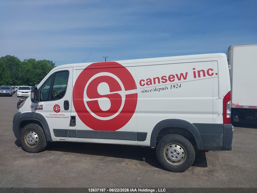 2015 Ram Promaster 1500 Low Roof VIN: 3C6TRVAG9FE510429 Lot: 12637197