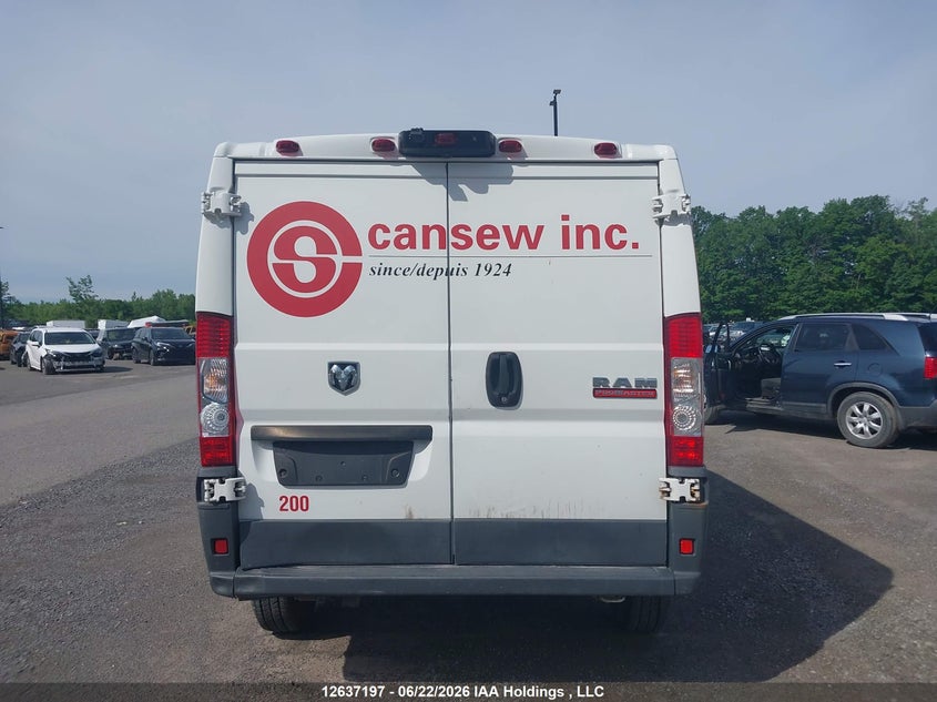 2015 Ram Promaster 1500 Low Roof VIN: 3C6TRVAG9FE510429 Lot: 12637197