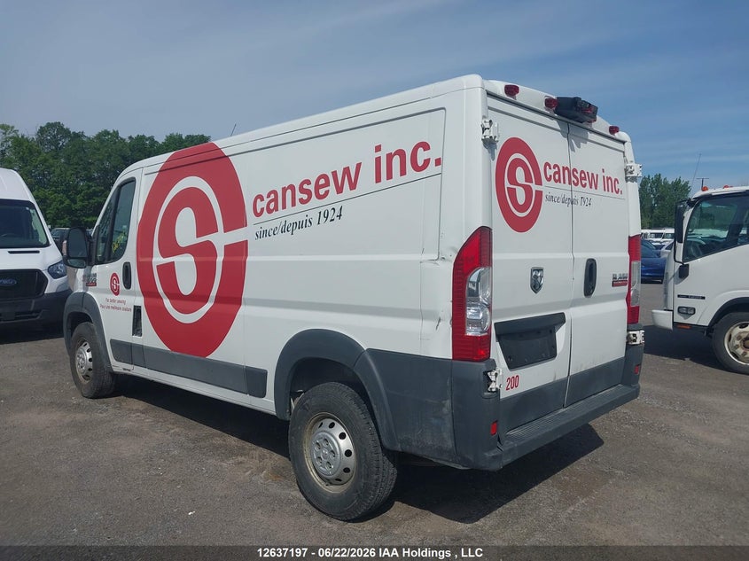 2015 Ram Promaster 1500 Low Roof VIN: 3C6TRVAG9FE510429 Lot: 12637197