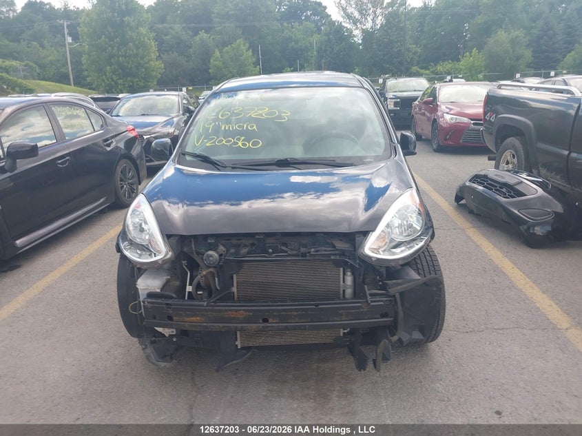 2019 NISSAN MICRA HATCHBACK 1.6L I4 FI DOHC 16V NF4