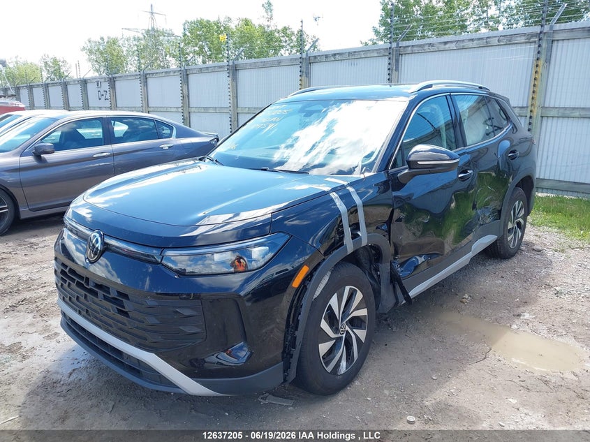 2026 Volkswagen Tiguan S, Left Side, IAAI, VIN 3VVBR7RM7TM109541 — photo 2