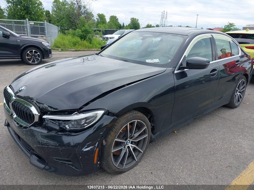 Vin: 3mw5r7j00l8b34341, lot: 3037870, bmw 330i xdrive 20202