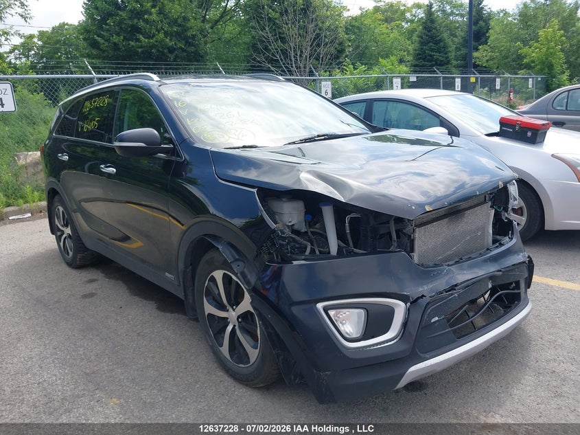 2016 Kia Sorento 3.3L Ex/3.3L Ex+, Удар спереду, IAAI, VIN 5XYPHDA52GG164105