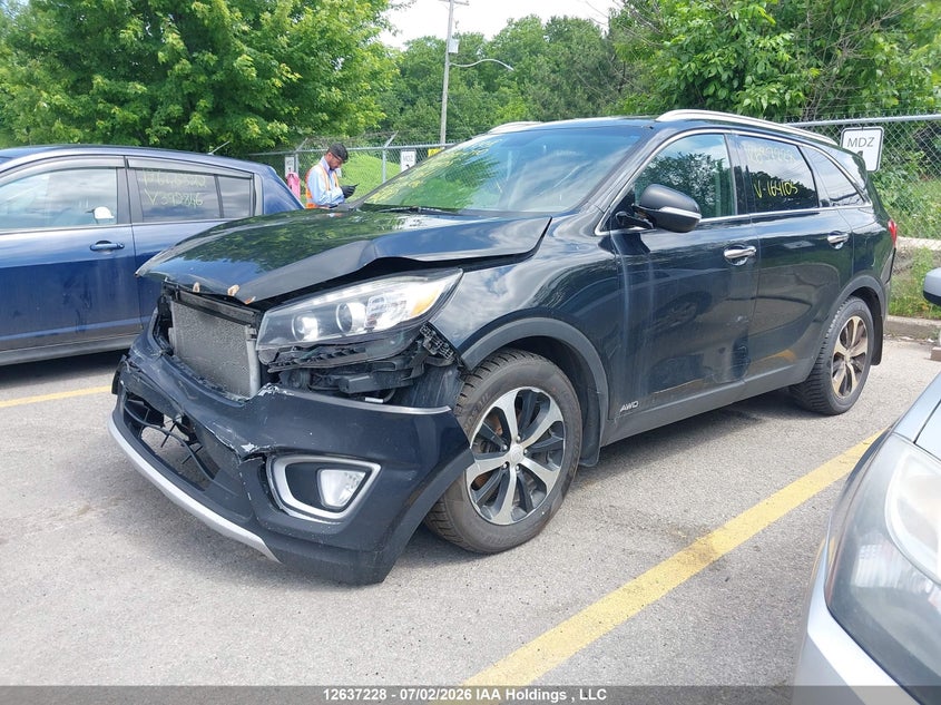 2016 Kia Sorento, Удар спереду, IAAI, VIN 5XYPHDA52GG164105 — фото 2
