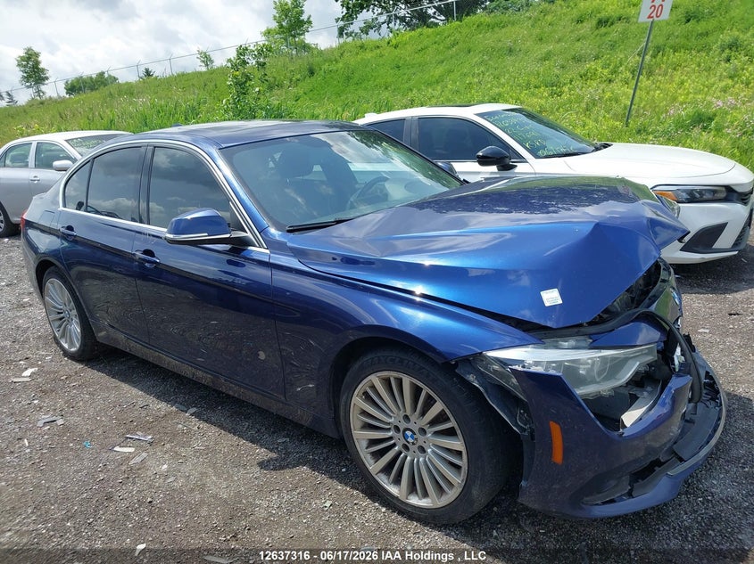 2016 BMW 328 Xi Sulev VIN: WBA8E3G50GNT79132 Lot: 12637316