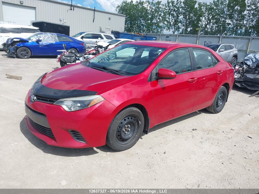 Vin: 2t1burhe9fc252880, lot: 3037990, toyota corolla le 20152