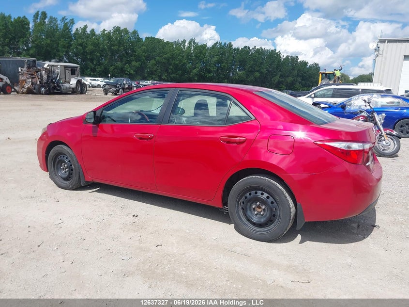 Vin: 2t1burhe9fc252880, lot: 3037990, toyota corolla le 20153