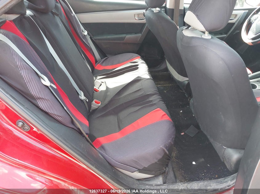 2015 TOYOTA COROLLA SEDAN 1.8L I-4 DOHC, VVT, 132HP