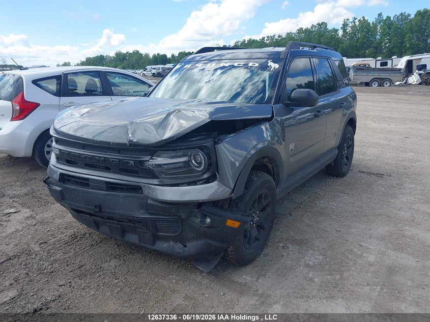 2024 Ford Bronco Sport, Front, IAAI, VIN 3FMCR9B60RRF15727 — photo 2