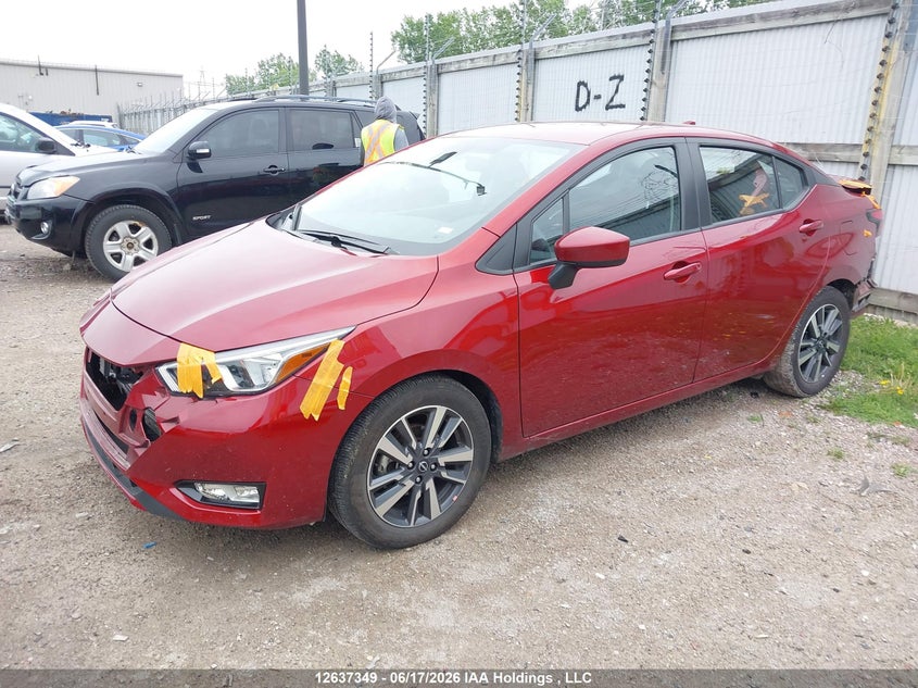 2025 Nissan Versa, Front, IAAI, VIN 3N1CN8EV8SL862442 — photo 2