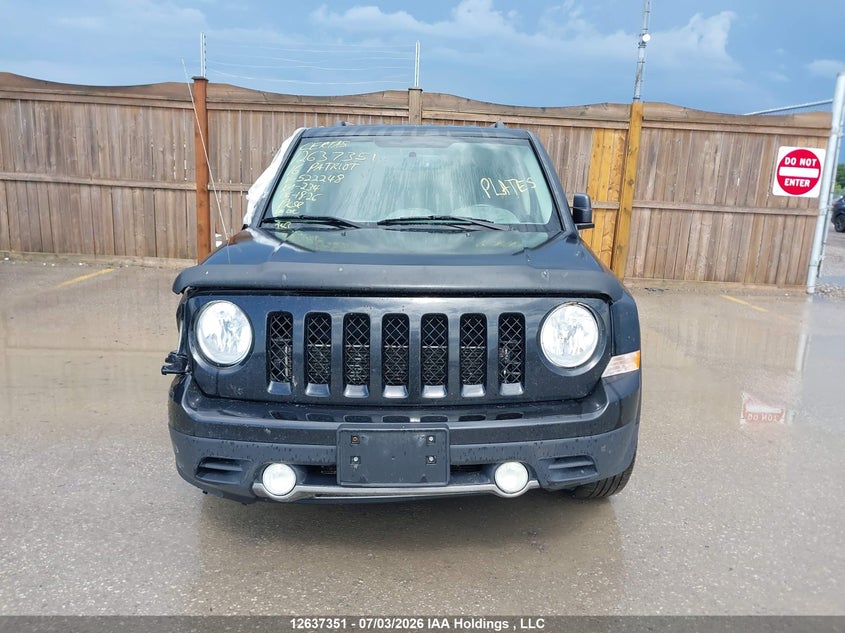 2016 Jeep Patriot VIN: 1C4NJRAB0GD522248 Lot: 12637351