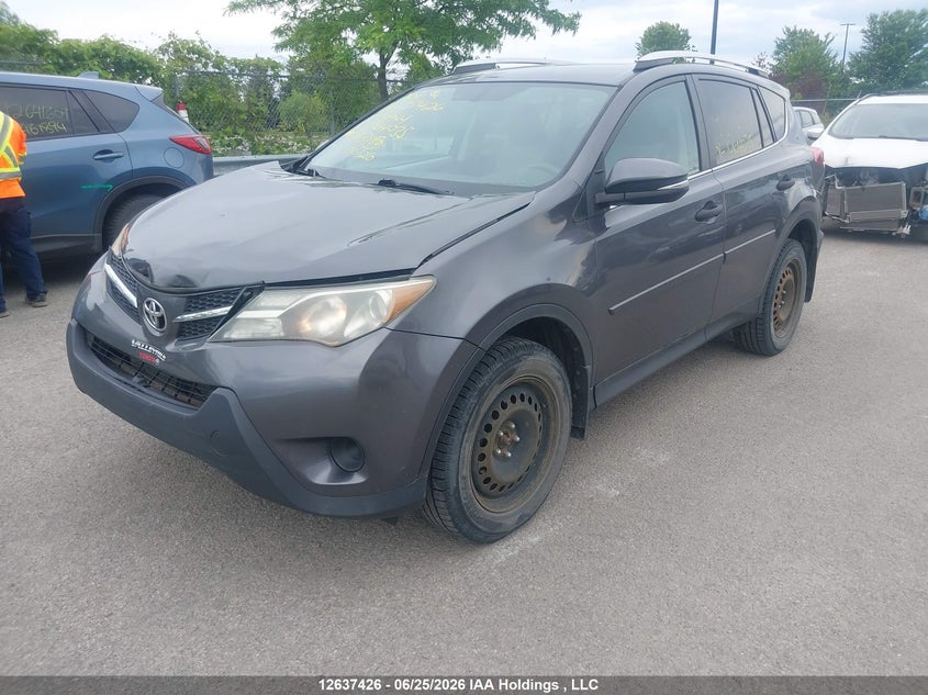 2013 Toyota RAV 4, Удар спереди, IAAI, VIN 2T3BFREV5DW064035 — фото 2