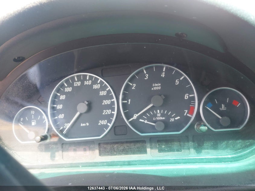 2004 BMW 3ER CABRIO 3.0L I-6 DOHC, VVT, 235HP
