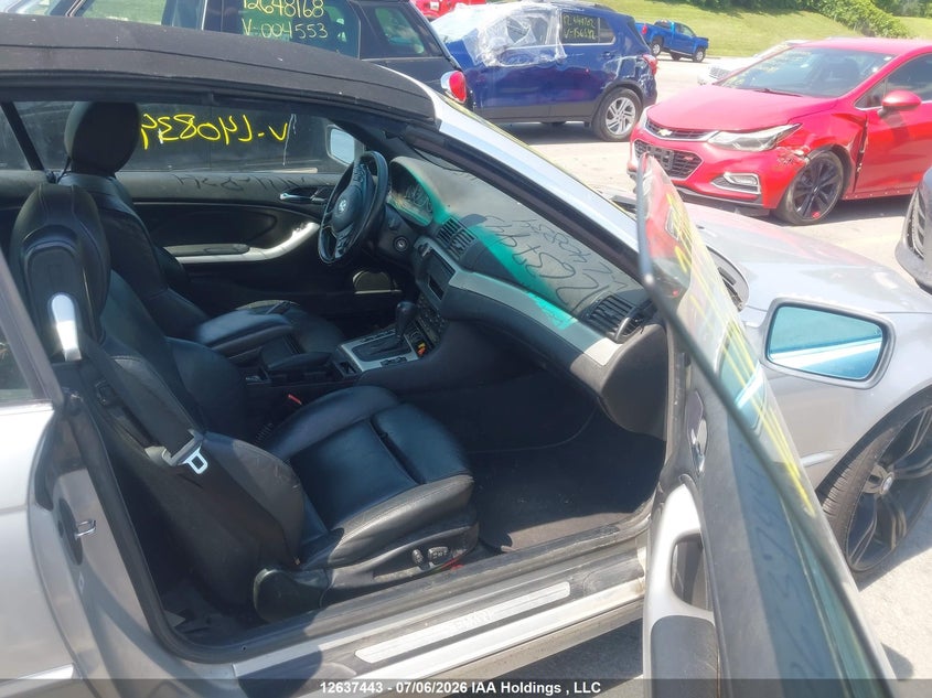 2004 BMW 3ER CABRIO 3.0L I-6 DOHC, VVT, 235HP