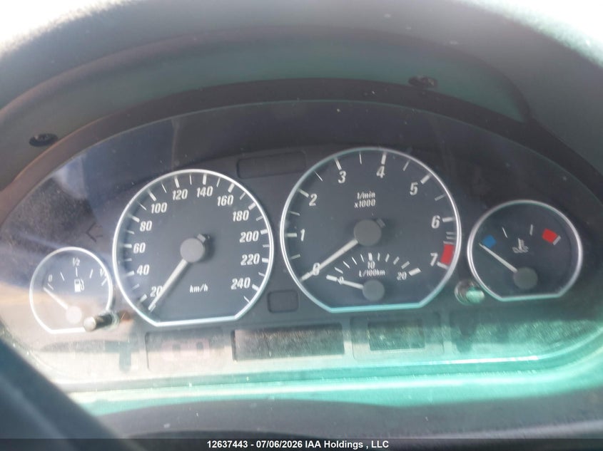 2004 BMW 3ER CABRIO 3.0L I-6 DOHC, VVT, 235HP