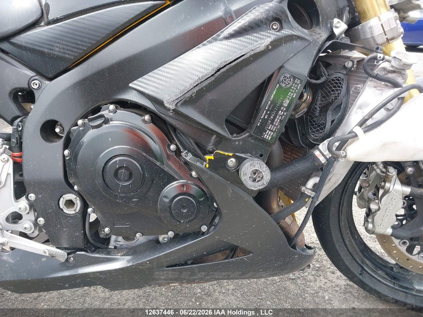 2012 Suzuki Gsx750 VIN: JS1GR7MA2C2100037 Lot: 12637446
