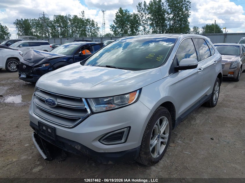 2017 Ford Edge Titanium VIN: 2FMPK4K88HBB12683 Lot: 12637462