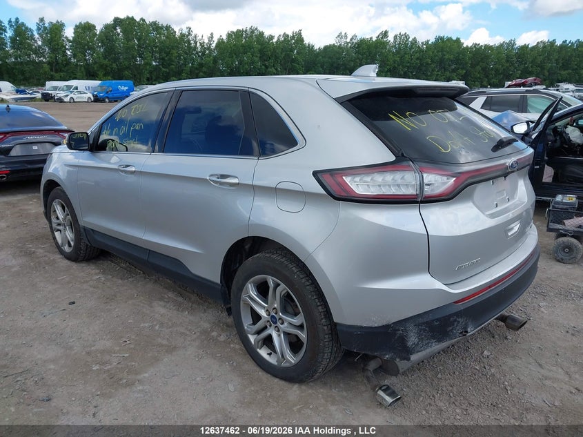 2017 Ford Edge Titanium VIN: 2FMPK4K88HBB12683 Lot: 12637462