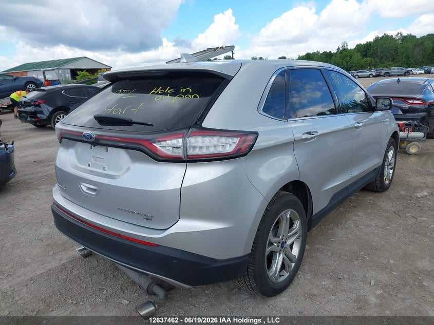 2017 Ford Edge Titanium VIN: 2FMPK4K88HBB12683 Lot: 12637462