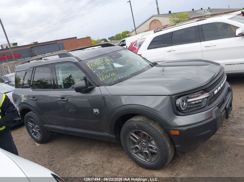 2026 Ford Bronco Sport Big Bend VIN: 3FMCR9BN8TRE31587 Lot: 12637494