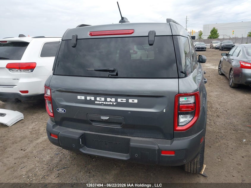 2026 Ford Bronco Sport Big Bend VIN: 3FMCR9BN8TRE31587 Lot: 12637494