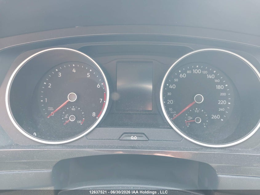 2018 VOLKSWAGEN TIGUAN SPORT UTILITY VEHICLE 2.0L I-4 DI, DOHC, VVT, TURBO, 184HP