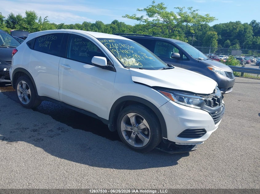 2019 Honda Hr-V, Удар спереди, IAAI, VIN 3CZRU5H38KM100994