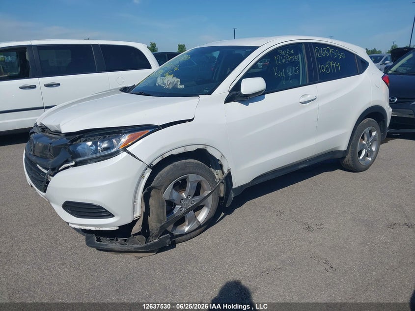 2019 Honda Hr-V, Удар спереди, IAAI, VIN 3CZRU5H38KM100994 — фото 2