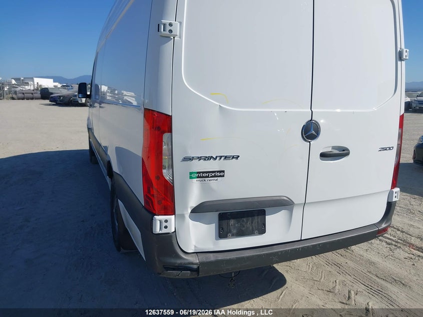 2025 Mercedes-Benz Sprinter 2500 VIN: W1Y4KCHY9SP786460 Lot: 12637559