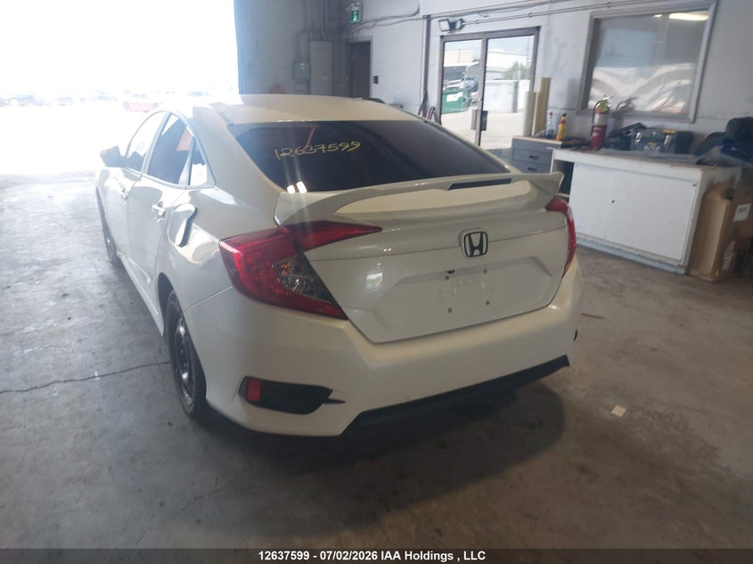 Vin: 2hgfc2f87jh024692, lot: 3038275, honda civic ex 20183