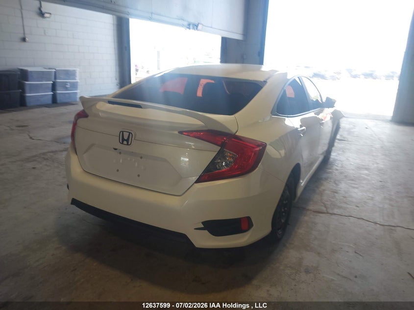 Vin: 2hgfc2f87jh024692, lot: 3038275, honda civic ex 20184
