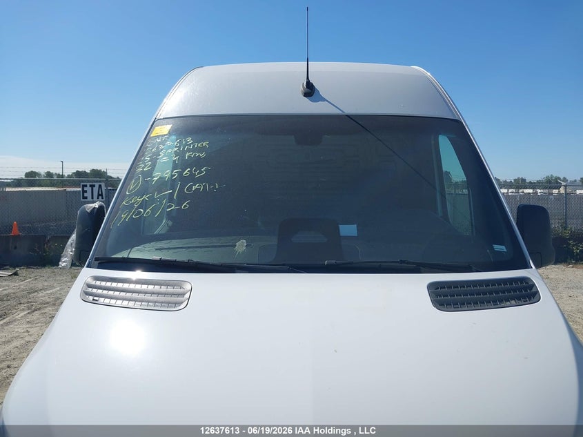 2025 Mercedes-Benz Sprinter 2500 VIN: W1Y4KCHY0SP795645 Lot: 12637613