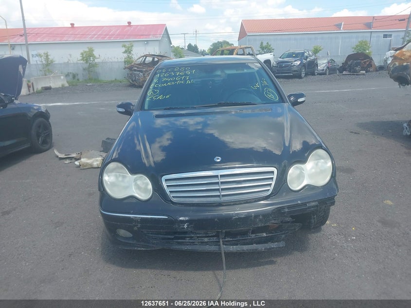 2006 Mercedes-Benz C 280 4Matic/Elegance 4Matic VIN: WDBRF92JX6F740613 Lot: 12637651