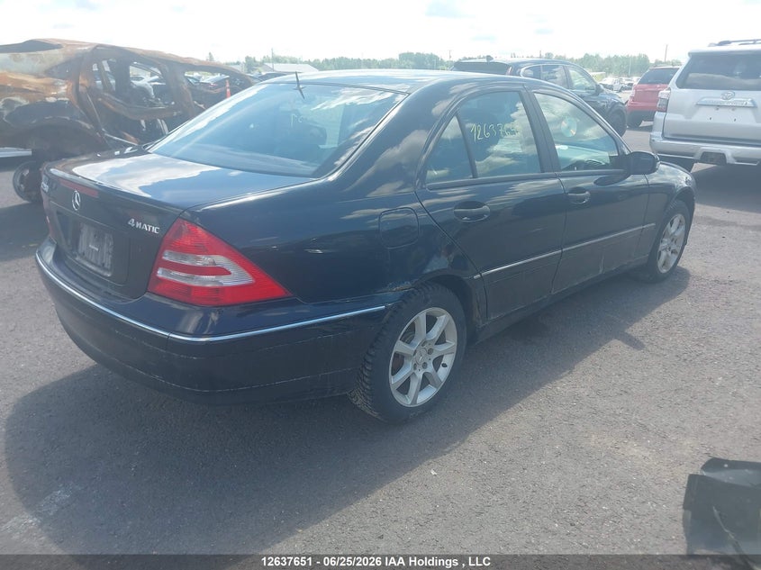 2006 Mercedes-Benz C 280 4Matic/Elegance 4Matic VIN: WDBRF92JX6F740613 Lot: 12637651