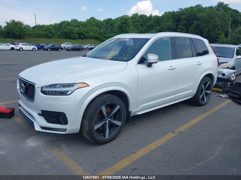 2016 Volvo XC90, Water, IAAI, VIN YV4A22PM1G1074595 — photo 2